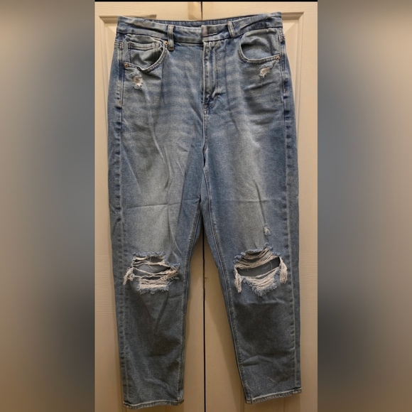 Abercrombie & Finch The Ankle Straight Ultra High Rise Jean - Size 30/10-NWOT💙 - Picture 3 of 5